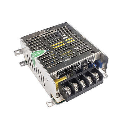 JDS48-50-12E 42-53VDC Giriş -12V 3A Çıkış Metal Kasa Güç Kaynağı - 2