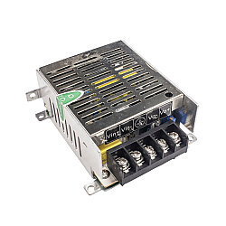 JDS48-50-12E 42-53VDC Input -12V 3A Output Metal Case Power Supply - 2