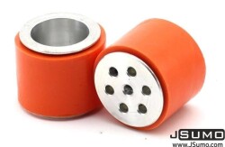 JS2622S Ağır Silikon Tekerlek 26x22mm - 2 Adet