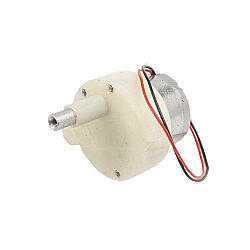 JS30 5V 4RPM Plastik Dişli Redüktörlü Motor - 2