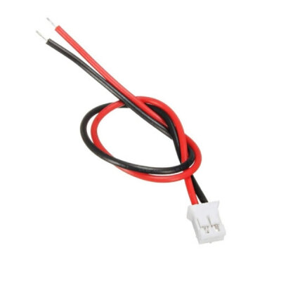 JST-PH 2.0 2 Pin Female Connector with Cable - 25cm - 1