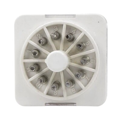 JTX-3C AC 220V 11 Pin 3NO + 3NC Elektromanyetik Röle  - 3