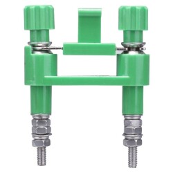 JY1-2 Terminal 660V 24A 62x47x13mm - Green