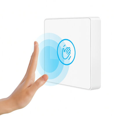 K83 White Wireless Automatic Door Non-Contact Hand Sensor - 2