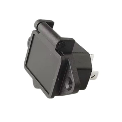 Kapaklı Erkek Power Soketi Üçlü Kulaklı - 2