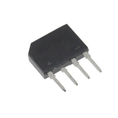 KBP210 - 2A 1000V Bridge Diode - Short Leg - 1