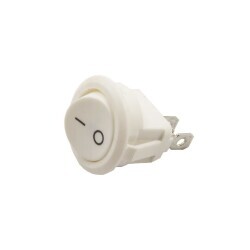 KCD1 101-8C On/Off Switch - White