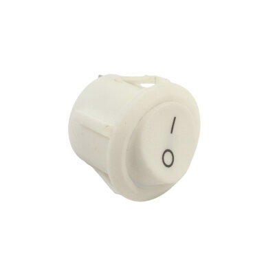 KCD1-2 ON-OFF Switch 3 Pin White - 1