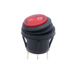 KCD1-2 Waterproof Illuminated ON-OFF Switch 3 Pin