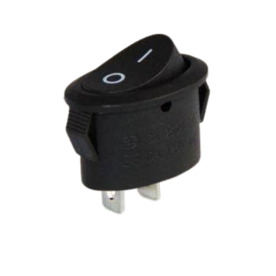 KCD1-3 Oval On/Off Switch 2 Pin - 1