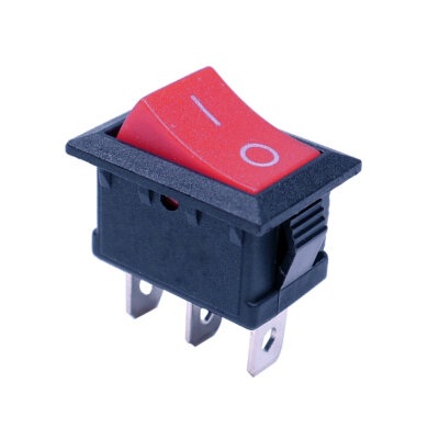 KCD1 Kırmızı Işıksız On/Off Anahtar 3 Pin - 1