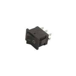 KCD1 On/Off Switch 6 Pin - Black