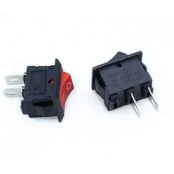 KCD11 Mini On-Off Anahtar - Kırmızı - 1