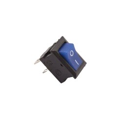 KCD11 Mini On-Off Switch - Blue