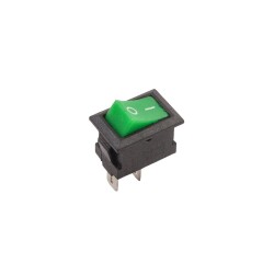 KCD11 Mini On-Off Switch - Green