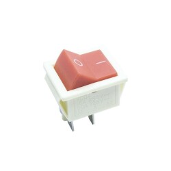 KCD4 Non-Illuminated On/Off Switch 4 Pin - White