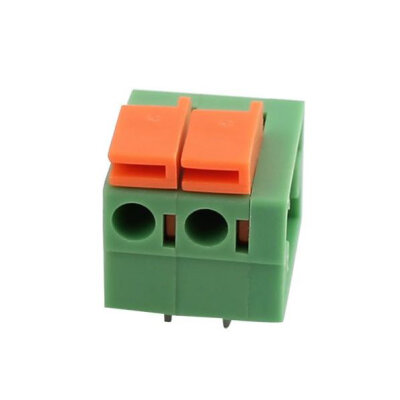 KF142R-5.08 5.08mm 2-Pin Spring Terminal Block - 1