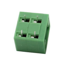 KF142R-5.08 5.08mm 2-Pin Spring Terminal Block - 2