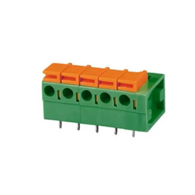 KF142R-5.08 5.08mm 5-Pin Spring Terminal Block - 1