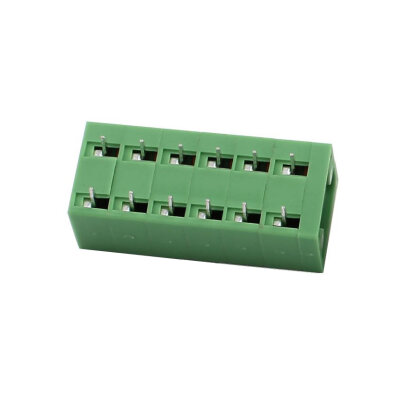 KF142R-5.08 5.08mm 6-Pin Spring Terminal Block - 2