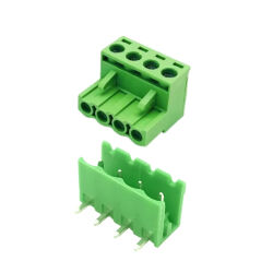 KF2EDGR-5.08-4P 90 Degree Plug-in Vertical Terminal Block