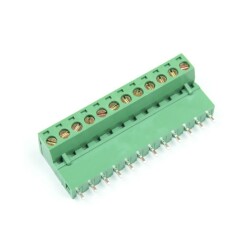 KF2EDGV-5.08-12P 180 Degree Pluggable Vertical Terminal Block