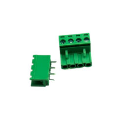 KF2EDGV-5.08-4P 180 Derece Geçmeli Dik Klemens