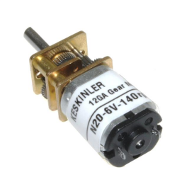 KGA12 6V 140Rpm 12mm Geared DC Motor