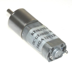 KGA16 12V 120Rpm 16mm Geared DC Motor