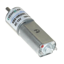 KGA16 12V 30Rpm 16mm 1:423 Geared DC Motor