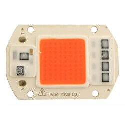 Kırmızı 220V Projektör Cob Led 50W Driver Çipli - 1