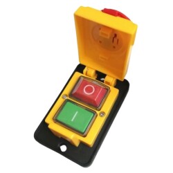 KJD18 6-Pin Waterproof Electromagnetic Button