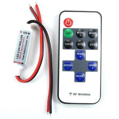 Kumandalı Şerit Led Kontrol Devresi 12A - 1