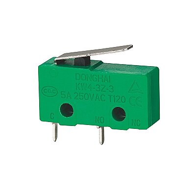 KW4-3Z-3-B232023L56 SPST NO 2-Pin Micro Switch - 1
