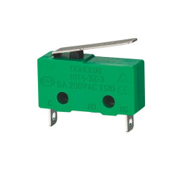 KW4-3Z-3B322023L1 SPST NC 2-Pin Micro Switch - 1