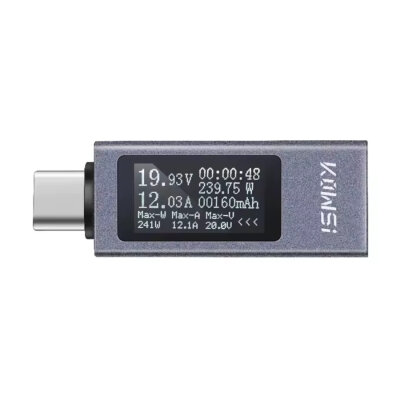 KWS-2301C Çok İşlevli USB Dijital Test Cihazı - Voltaj ve Akım Ölçer - 1