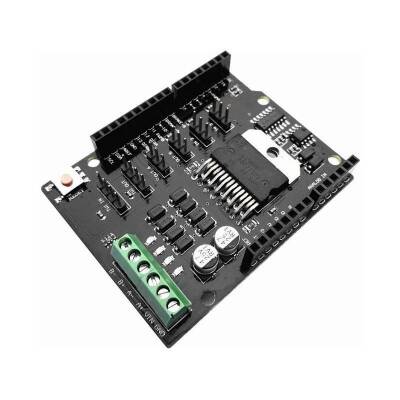 L298NH 2A Arduino Çift Motor Sürücü Shield - 1