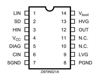 L6386 SMD SO14 Entegre - 2