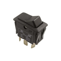 LB-216 On/Off Switch 6 Pin - Black