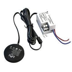 LD-ACGM01 AC 220V Hidden Touch Cabinet Lighting Sensor - Black - 2