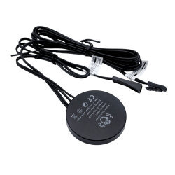LD-GM-01 12-24V 5A Gizli Montajlı Dokunmatik Dolap Aydınlatma Sensörü - Siyah