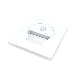 LD-LT-06 AC 220V 1W Stairway Corridor Lighting PIR Motion Sensor - White