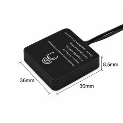 LD-MK-008 12-24V 5A Hidden Touch Cabinet Lighting Sensor - Black - 2
