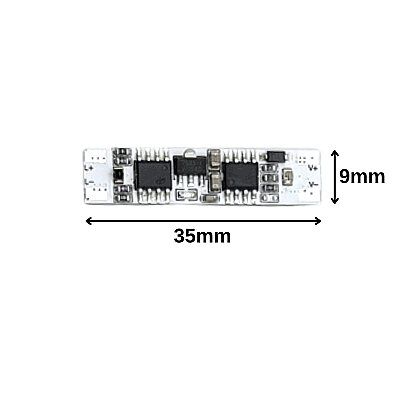 LD-MKN-005 12-24V 5A Temassız El Algılama Dolap Aydınlatma Sensörü - 2