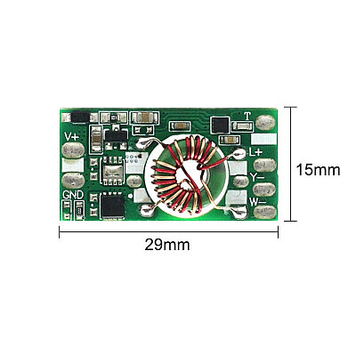 LD-MKN-006 12-24V 3A Tek Renk Dokunmatik Dolap Aydınlatma Sensörü - 3