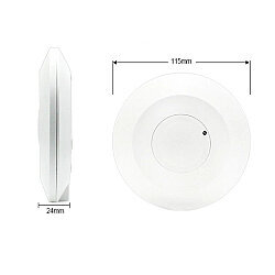 LD-MT-18 AC 220V Adjustable Microwave Radar Motion Sensor - 2