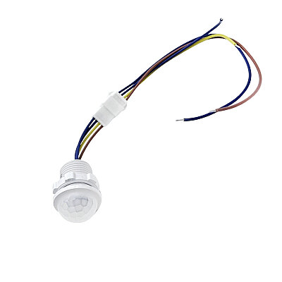 LD-TT-14 AC 220V 110° Mini PIR Motion Sensor - 1
