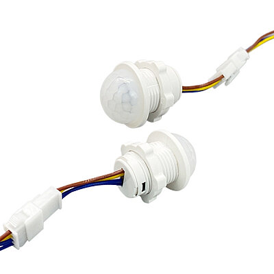 LD-TT-14 AC 220V 110° Mini PIR Motion Sensor - 2