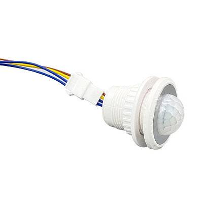 LD-TT-15 AC 220V 110° Ayarlanabilir Mini PIR Hareket Sensörü - 1