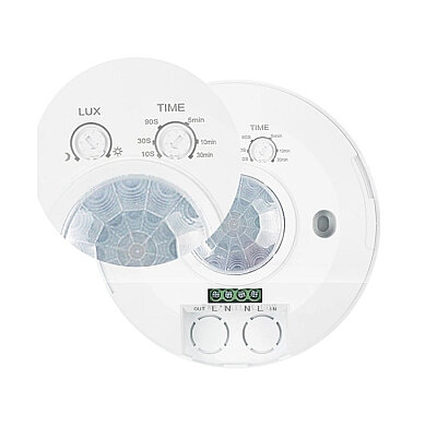 LD-TT-23 AC 220V 360° Ayarlanabilir İnce PIR Hareket Sensörü - 3